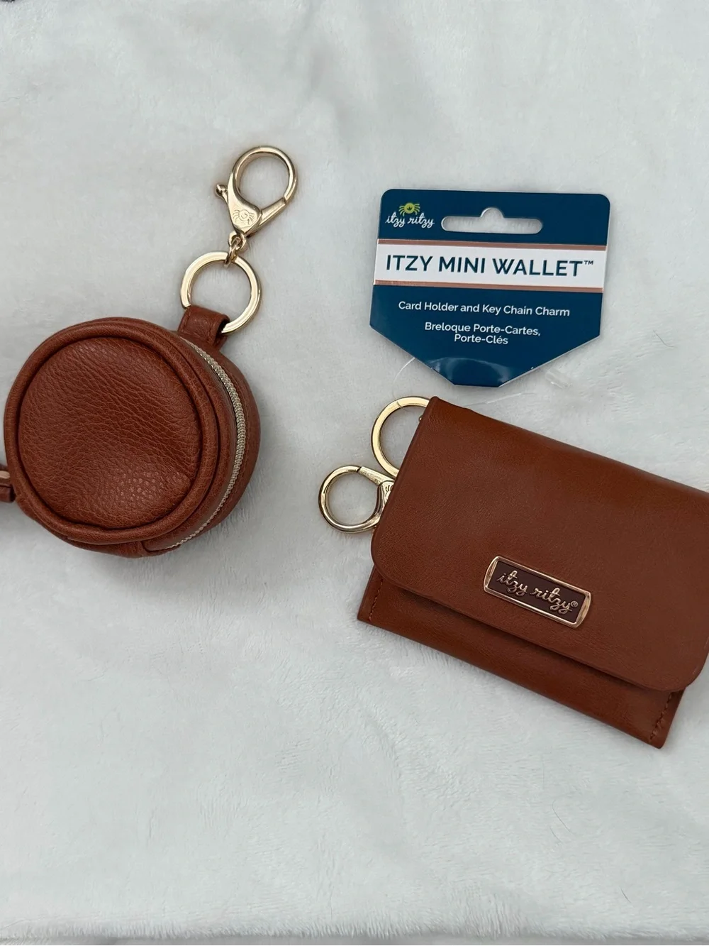 Itzy Ritzy mini wallet and pacifier holder